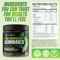 Strive Pre-Workout Gummies - Green Apple
